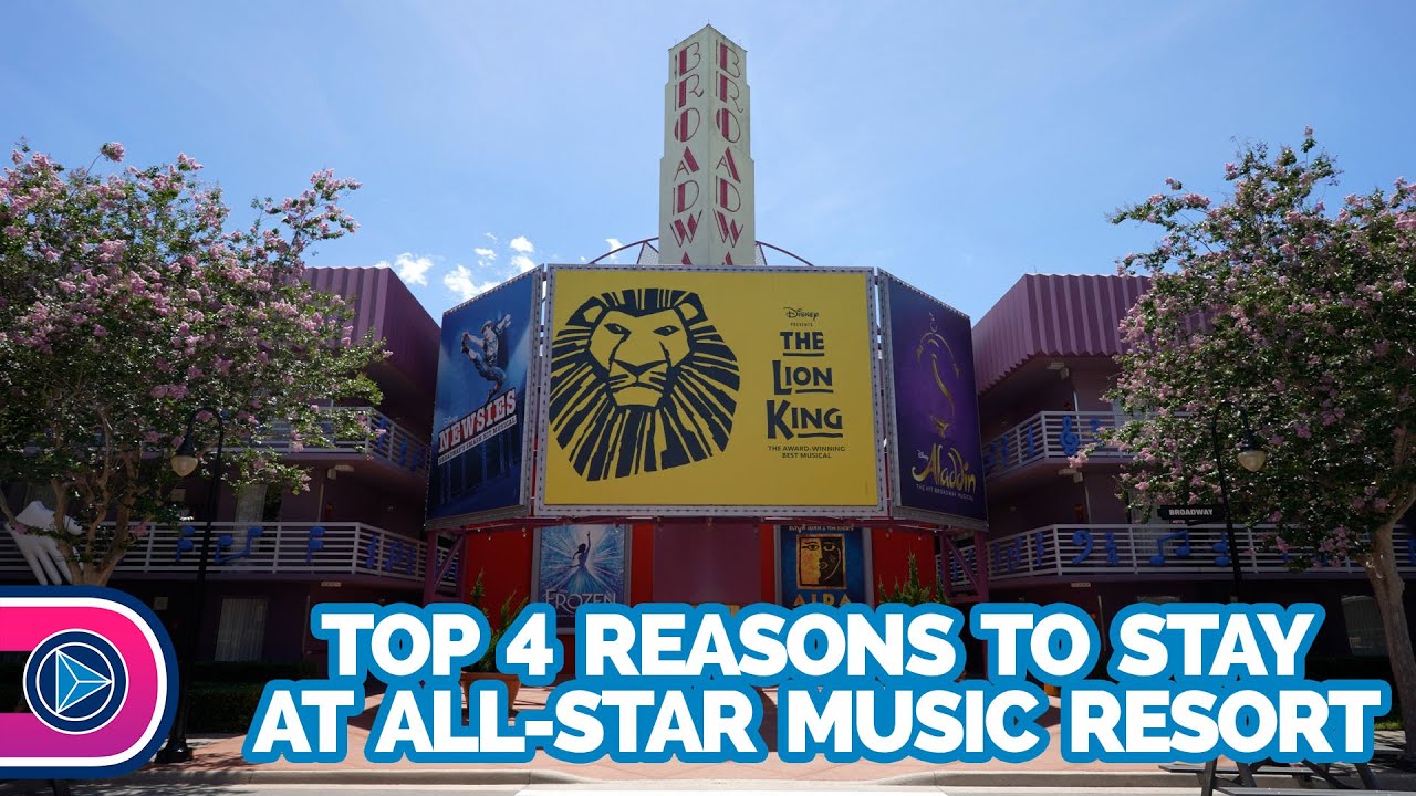 Top 4 Reasons to Stay at Disney's All-Star Music Resort