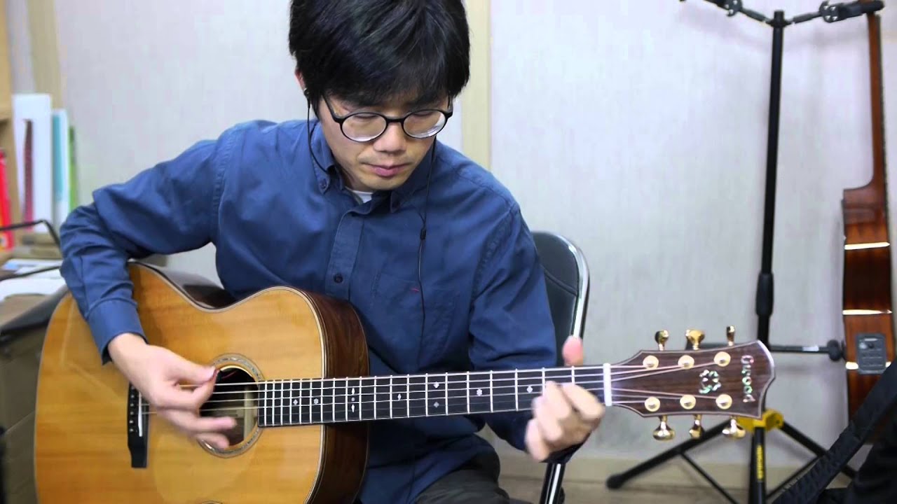 [켄지의 어쿠스틱워십] 제이어스(J-us) 하늘위에 주님밖에 (God is the strength of my heart) - 기타배우기 by 켄지