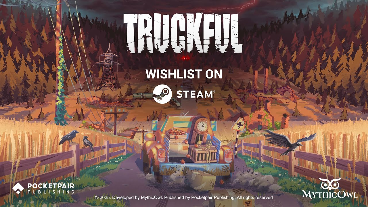 Демонстрационный трейлер Truckful — MythicOwl (Pocketpair Publishing)