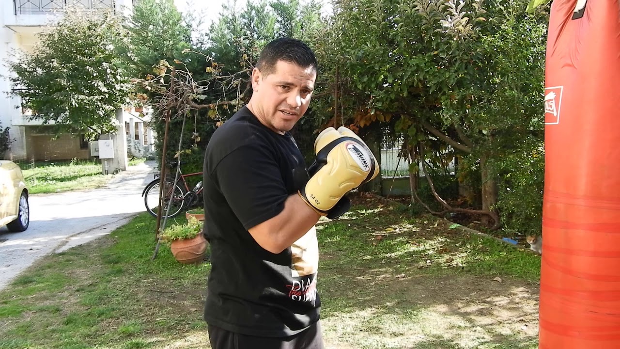 Μαθήματα Kick Boxing για το σπίτι από τον προπονητή Φώτη Γεωργόπουλο