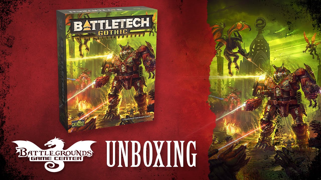 Battletech: Gothic — Распаковка