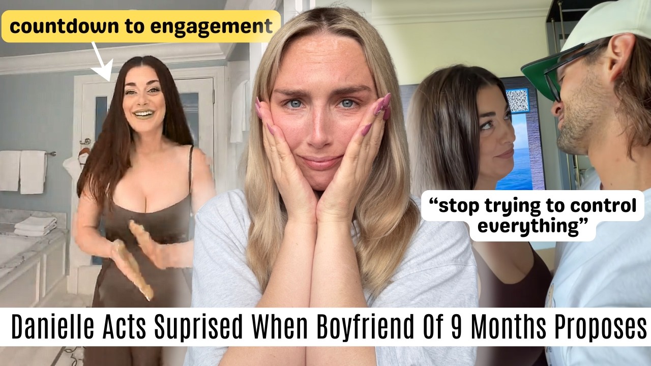 Danielle Walter (Who Planned Her Own Engagement) Acts Shocked When Boyfriend Proposes