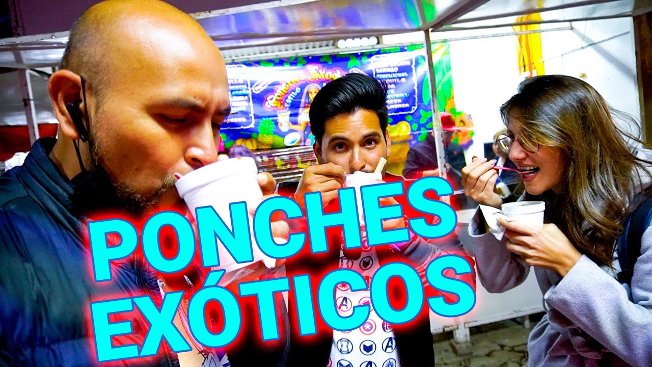 PONCHES EXÓTICOS ELVIA, CAMOTE, PISTACHE Y MAS... ft @GabrielHerrera
