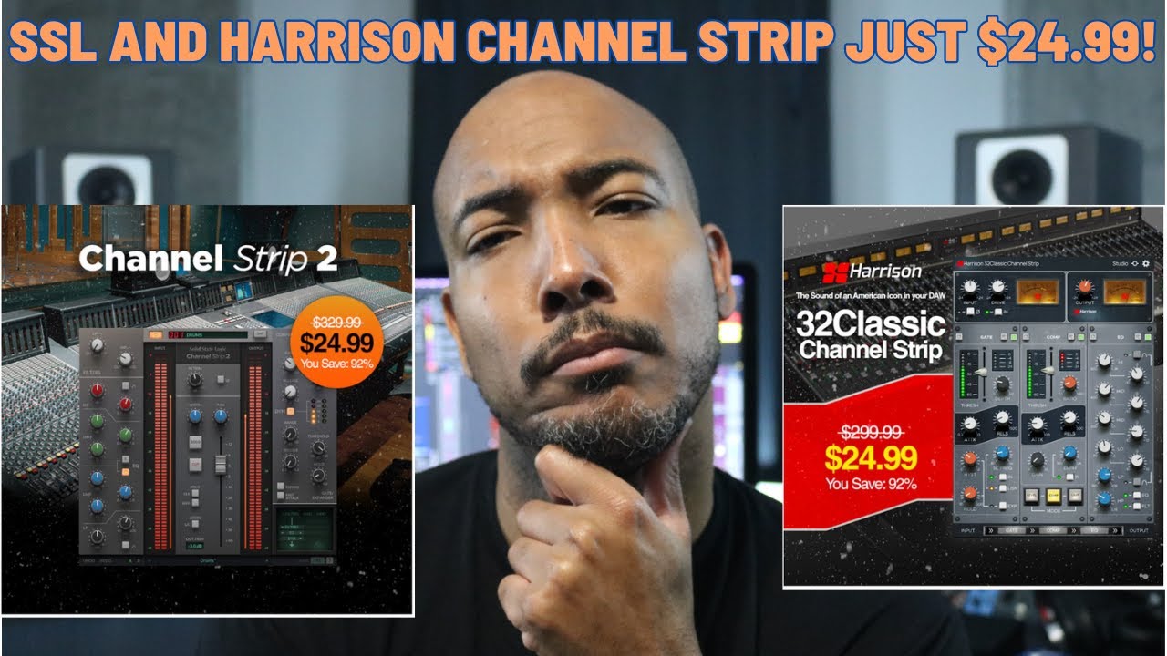 Get SSL channel strip 2 and Harrison 32 Classic channel strip for just  $24.99
