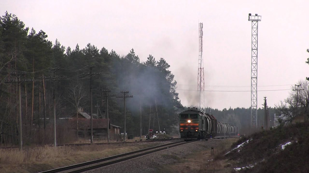 Отправления тепловоза 2ТЭ10У-0062 / 2TE10U-0062 departure