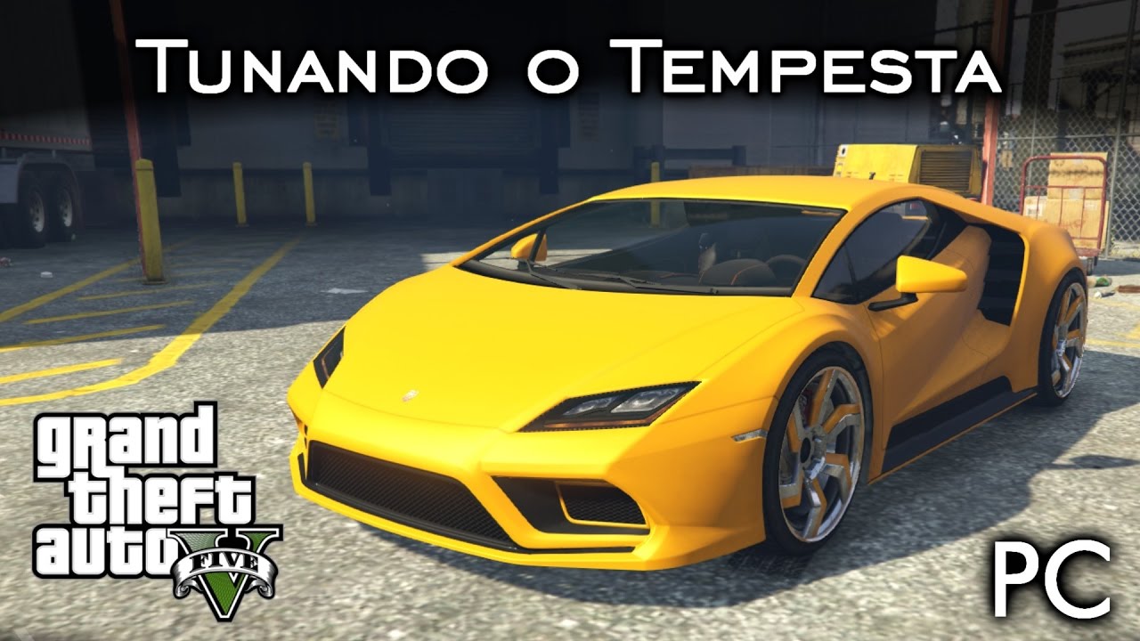 Tunando o Pegassi Tempesta! | DLC Importação e Exportação | GTA V - PC [PT-BR]