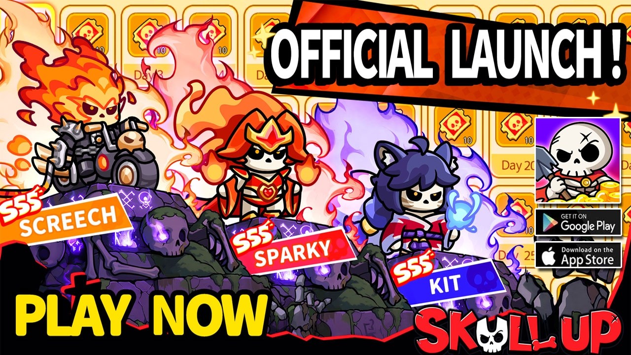 Skull Up Gameplay | Official Launch Android iOS