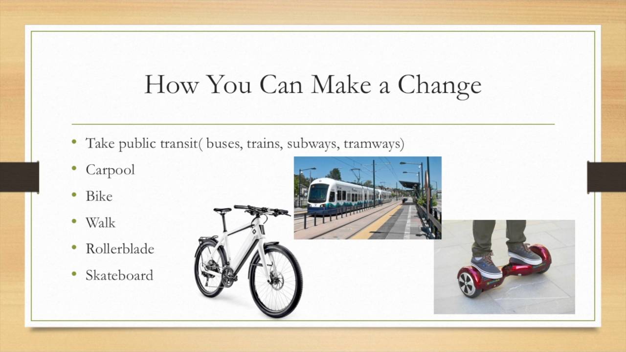 Alternative Transportation