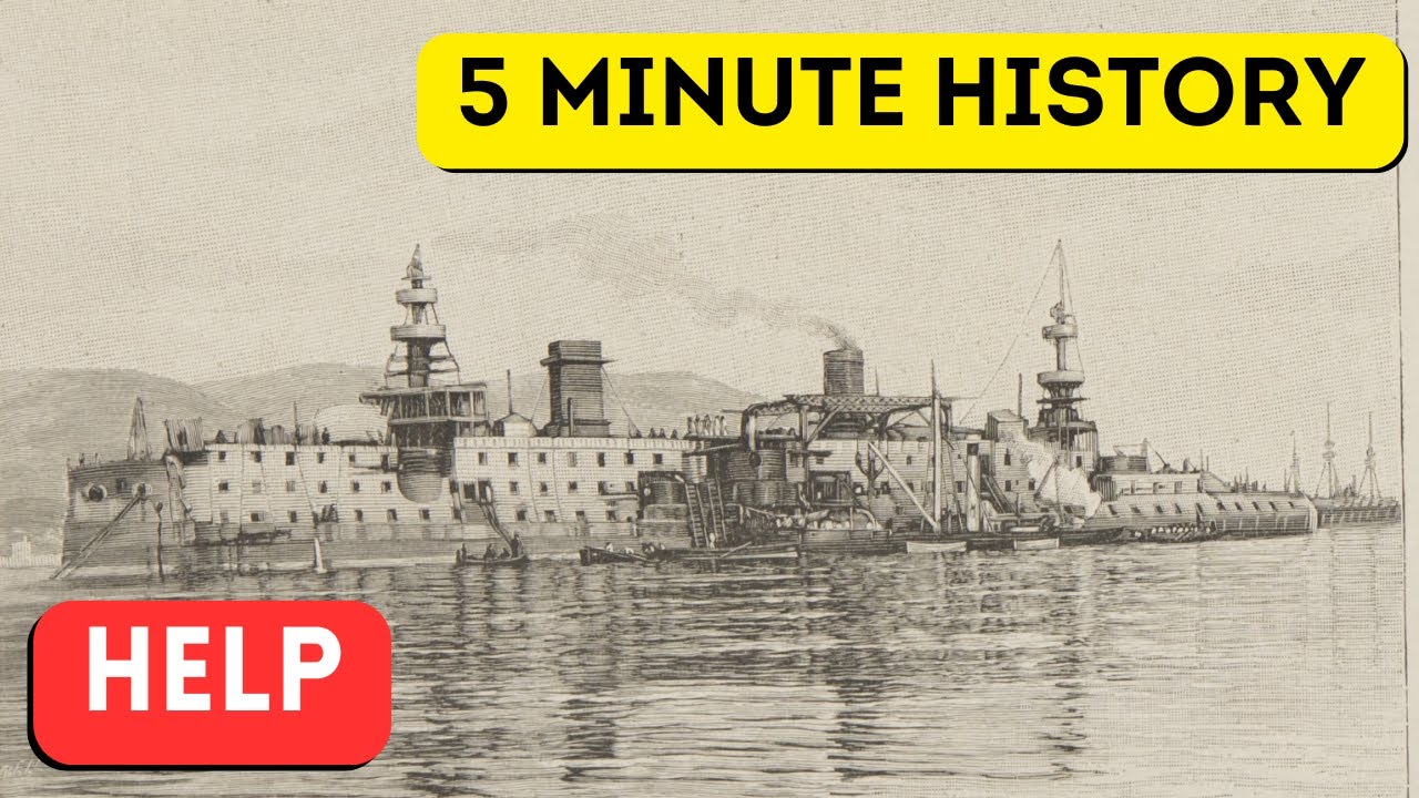 The French Pre-Dreadnought Carnot - 5 Minute History