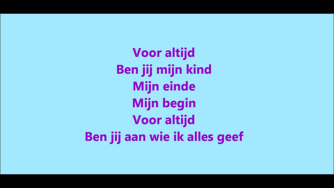 jelle cleymans en free souffriau -  voor altijd met lyrics  (musical robin hood)