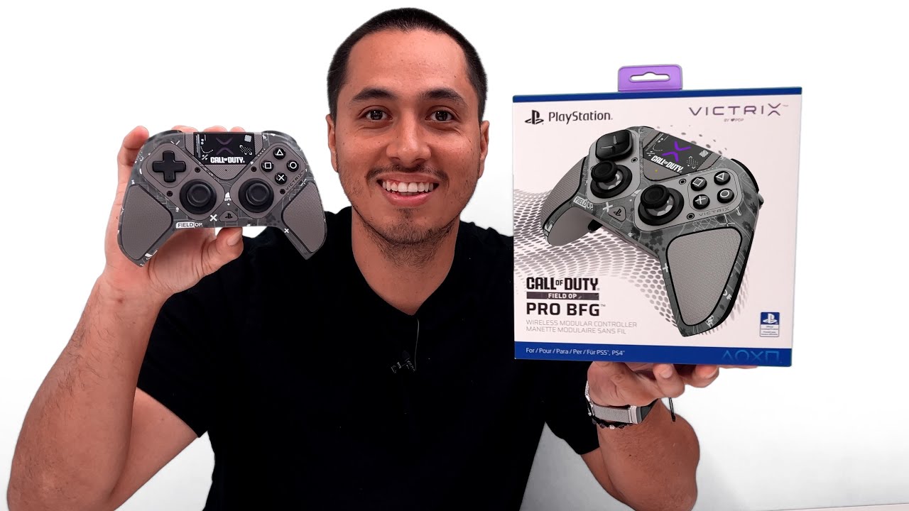 Распаковка контроллера Call Of Duty PRO (Victrix Pro BFG)