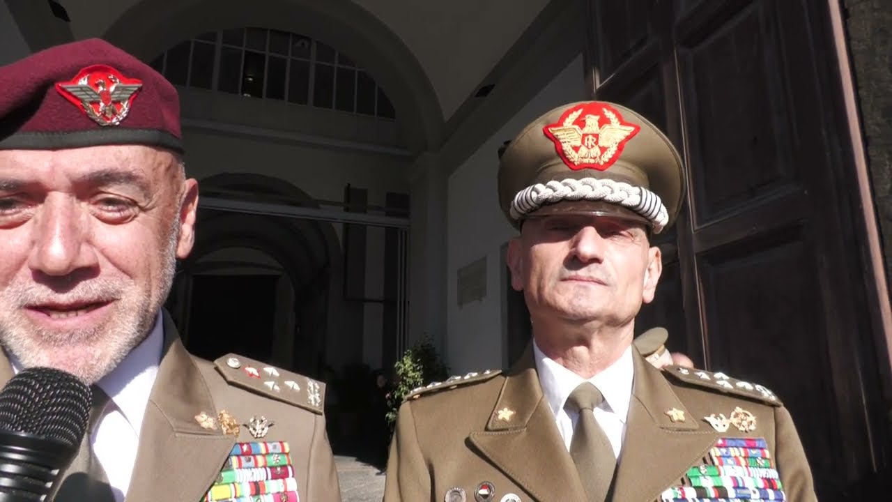 Ricordo del Giuramento del Gen. C.A. Masiello (Capo S.M.E.) e del Gen. Portolano (Capo S.M.D.)