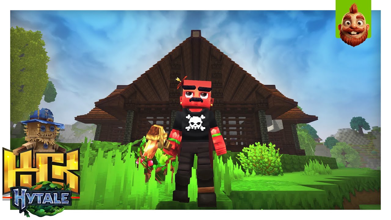HYCK 01 - TFrom Zero to Hero! 🔨 Building My First House on HYCK SMP (Hytale)