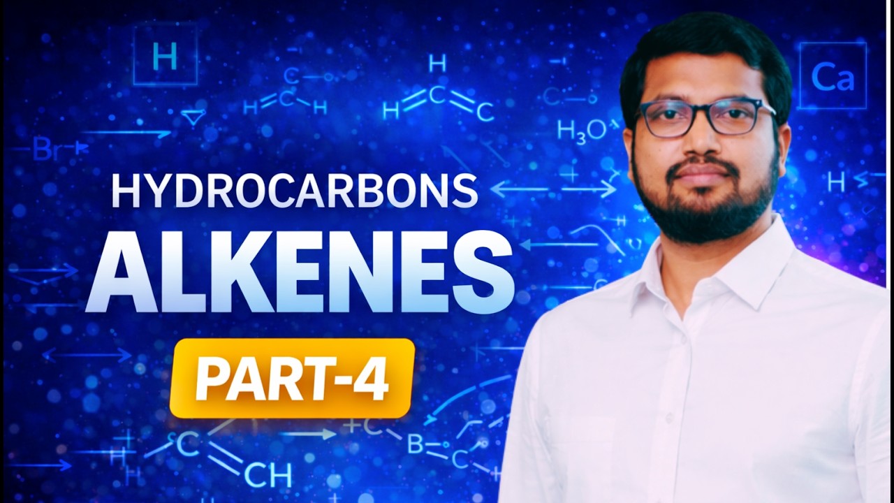 Hydrocarbons – Alkenes PART-4 | JN Sir | JN Chemistry