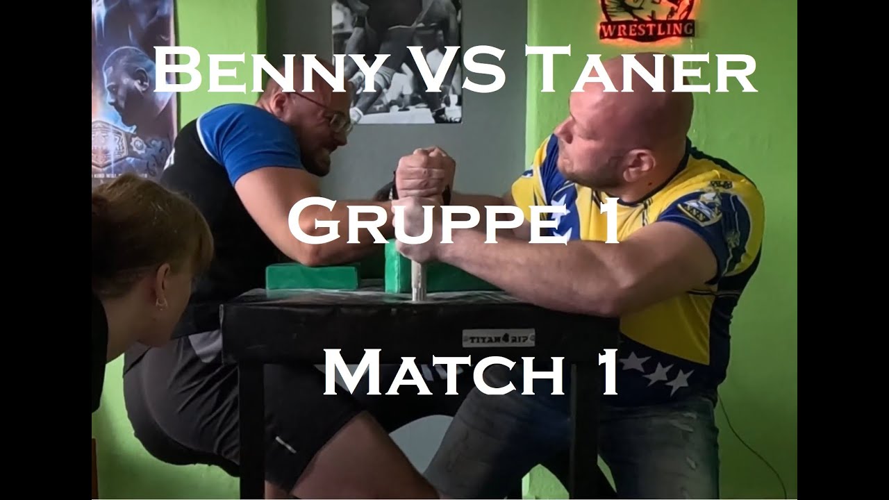 Dresden: Armwrestling Battle Ground 2: Taner Hajder vs Benny Hapke