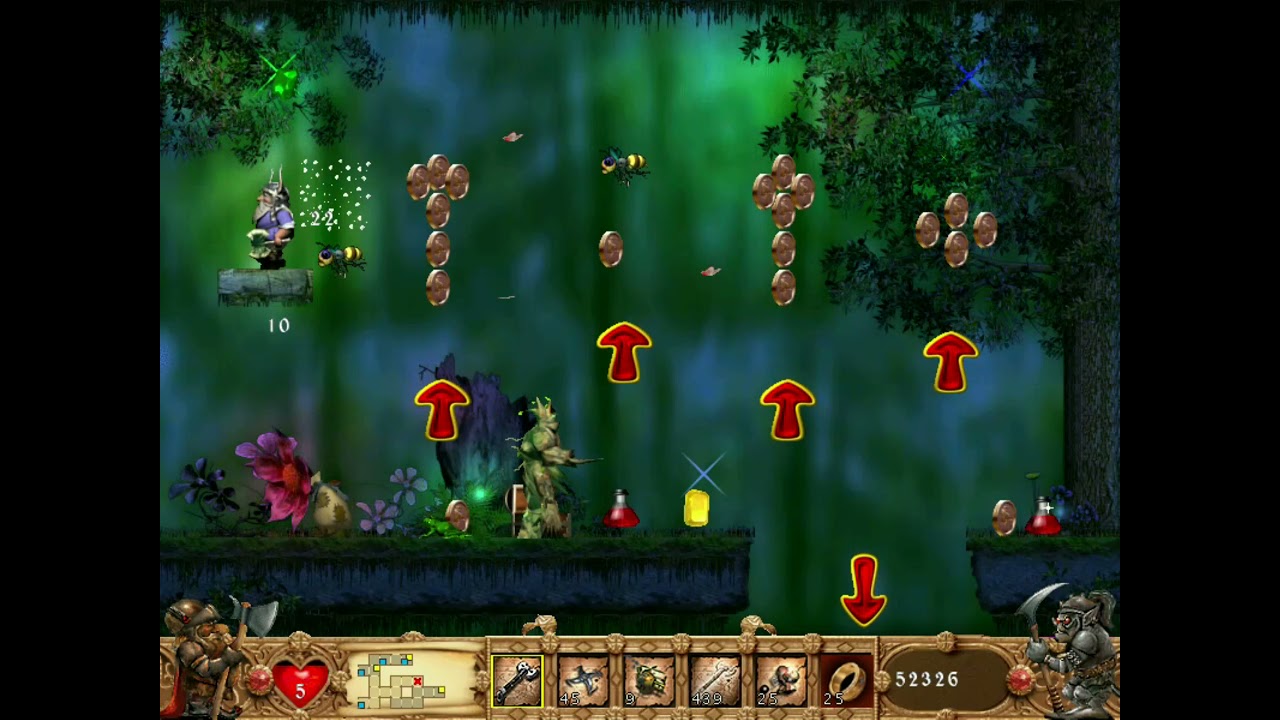 Let's play #2 Brave Dwarves 2 Deluxe - Magic Forest