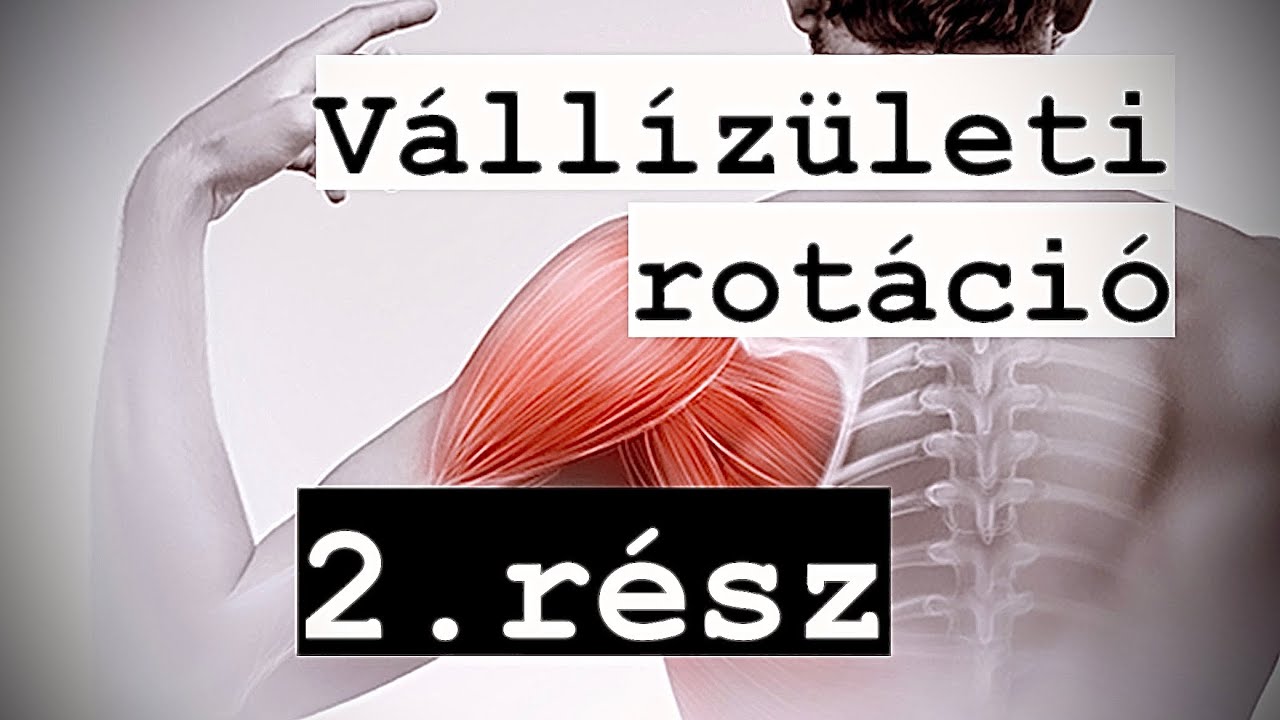 Vállízületi rotáció, 2. rész - Búcsúzz el a vállfájdalmaktól!