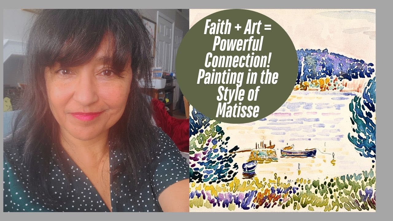 Pray, Create, Connect: Strengthen Your Faith Through Art: Paint Like Matisse