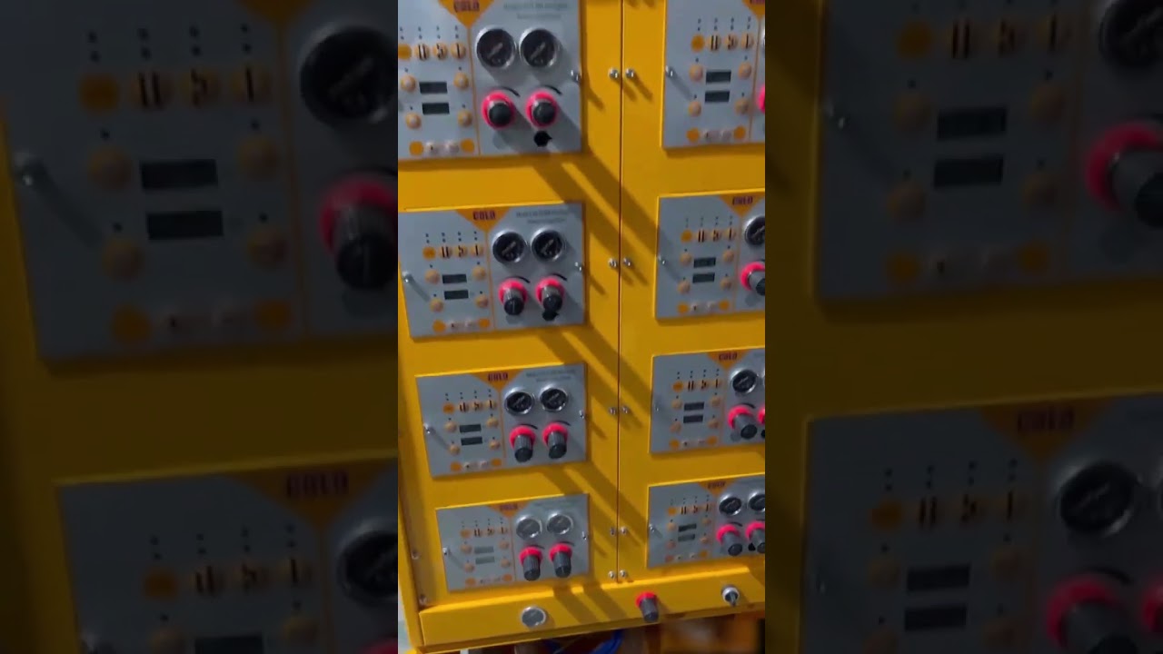 Unboxing video of COLO automatic powder coating equipment