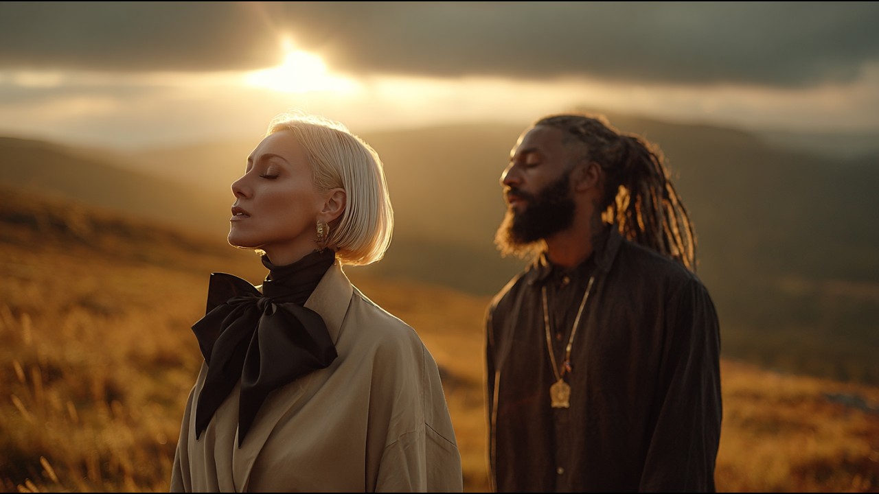 Sia ft. Damian Marley - Beyond The Silent Galaxy 💖 Music Video Official ( Cinematic Pop Reggae🌴 )