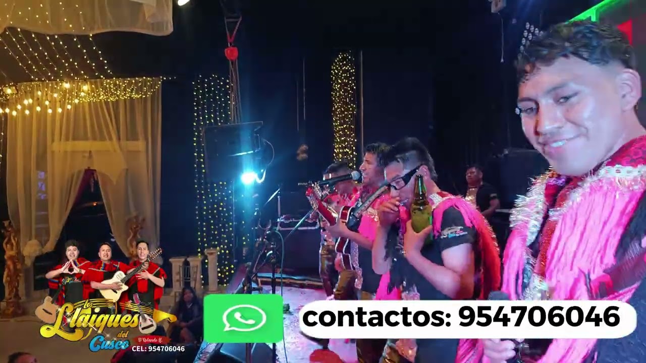 Los llaiques del cusco matrimonio Rubén y Maria en vivo