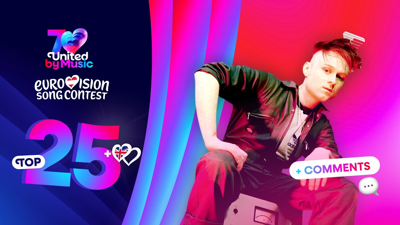 Eurovision 2026: My Top 25 - New: 🇬🇧 (Comments + Ratings)