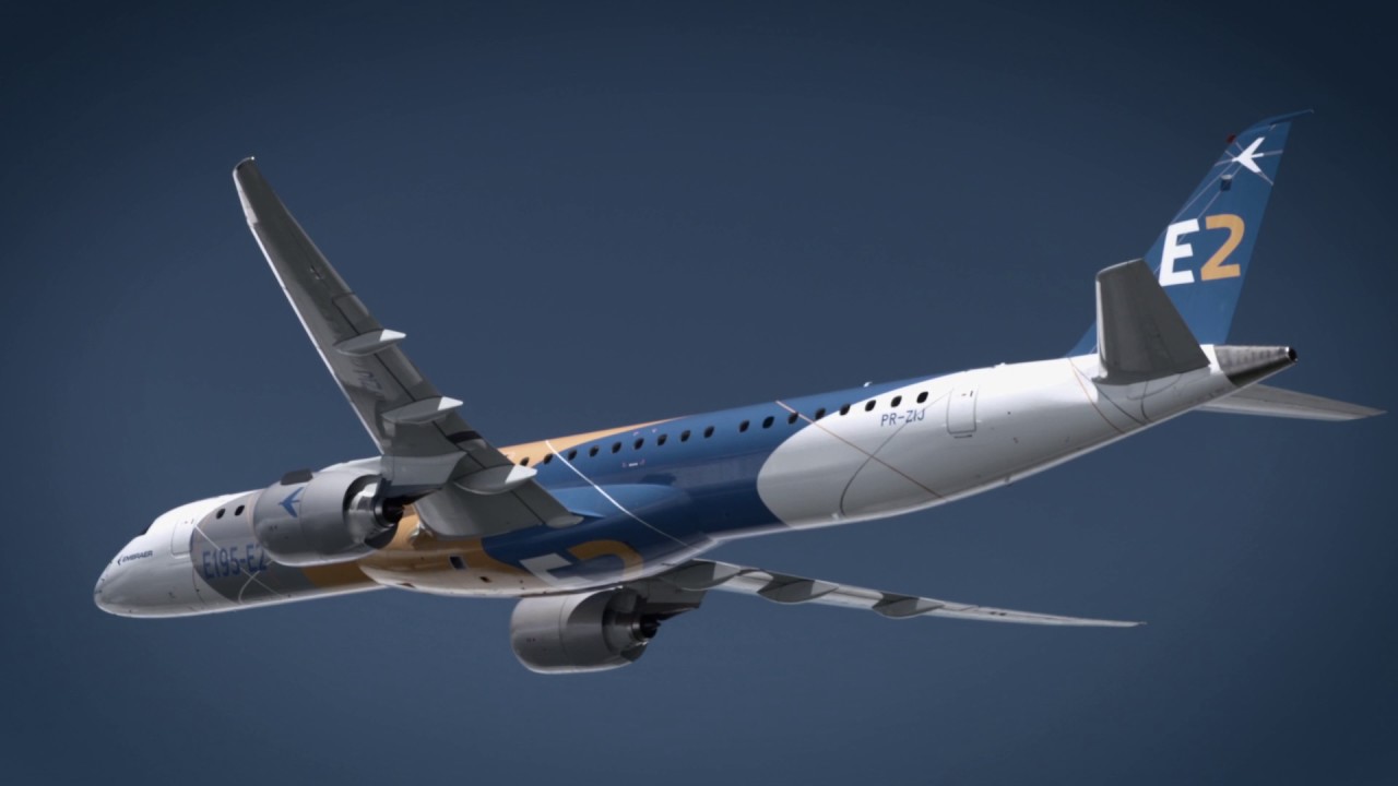 E195-E2 first flight