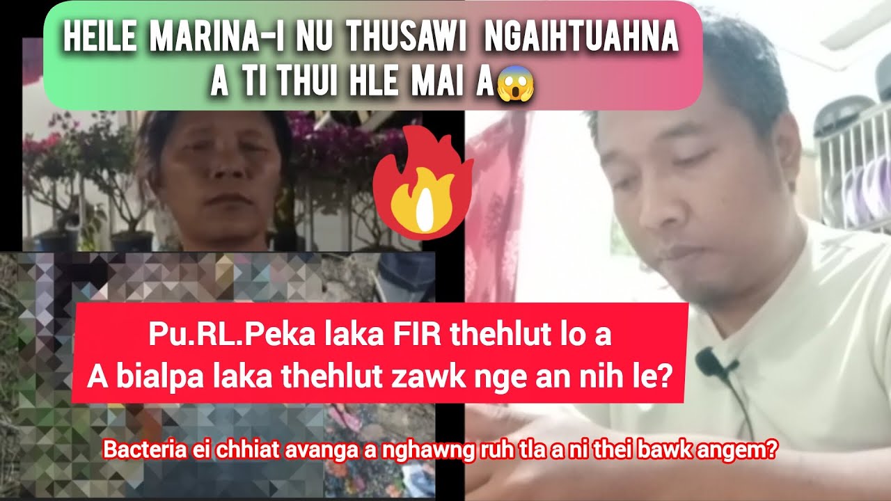 Marina-i Nu thusawi ngaihtuahna ti thui😱RL.Peka nupui leh fate an ringhlel ber ta😱🔥