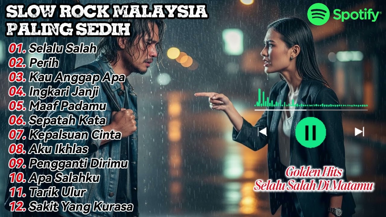Malay Slow Rock Sad Song 2026 | Lagu Slow Rock Malaysia Terbaru - Selalu Aku Yang Salah 😭