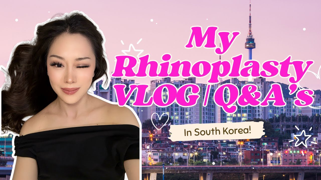 MY RHINOPLASTY VLOG | Q&A in South Korea!😍