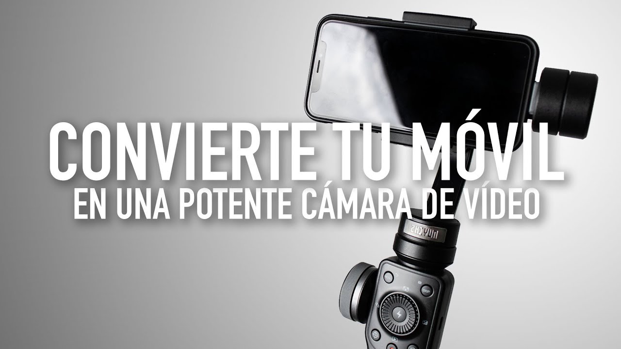 Convierte tu móvil en una potente cámara de vídeo con Zhiyun Smooth 4