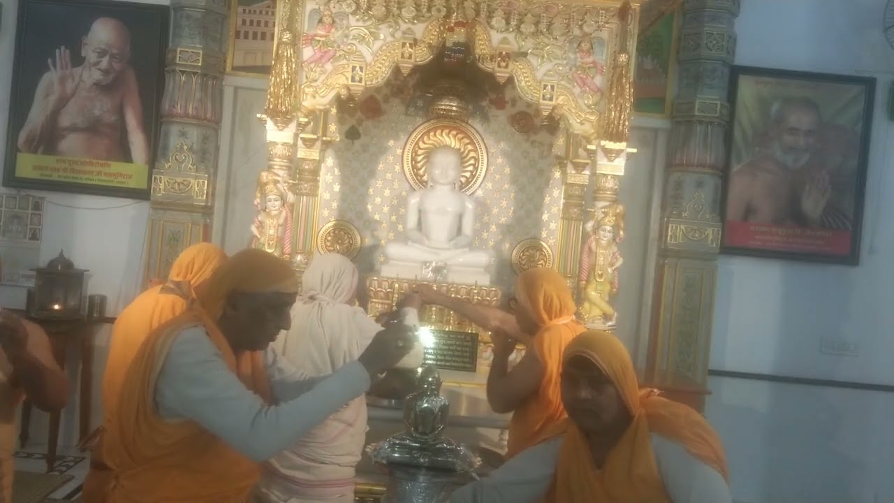  25-1- 2026श्री दिगंबर जैनमंदिर अपनाघर शालीमार तिजारारोड अलवर से आजकी शांतिधारा और अभिषेक 
