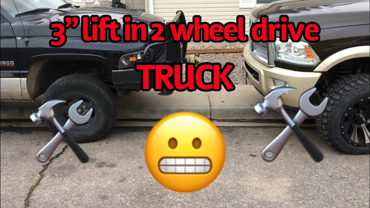 3” lift in 2WD TRUCK RAM suspension Ram HEAVY METAL SUSPENSION