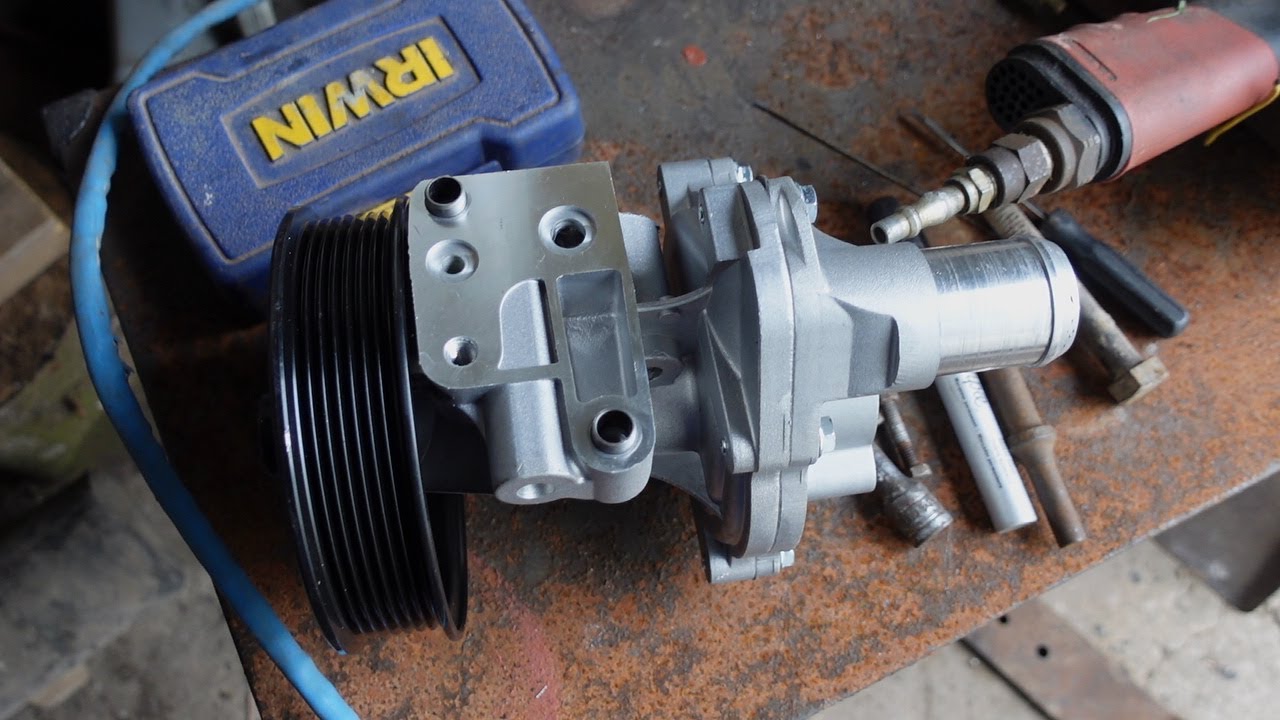 Ford Transit 2.4 water pump replacement.