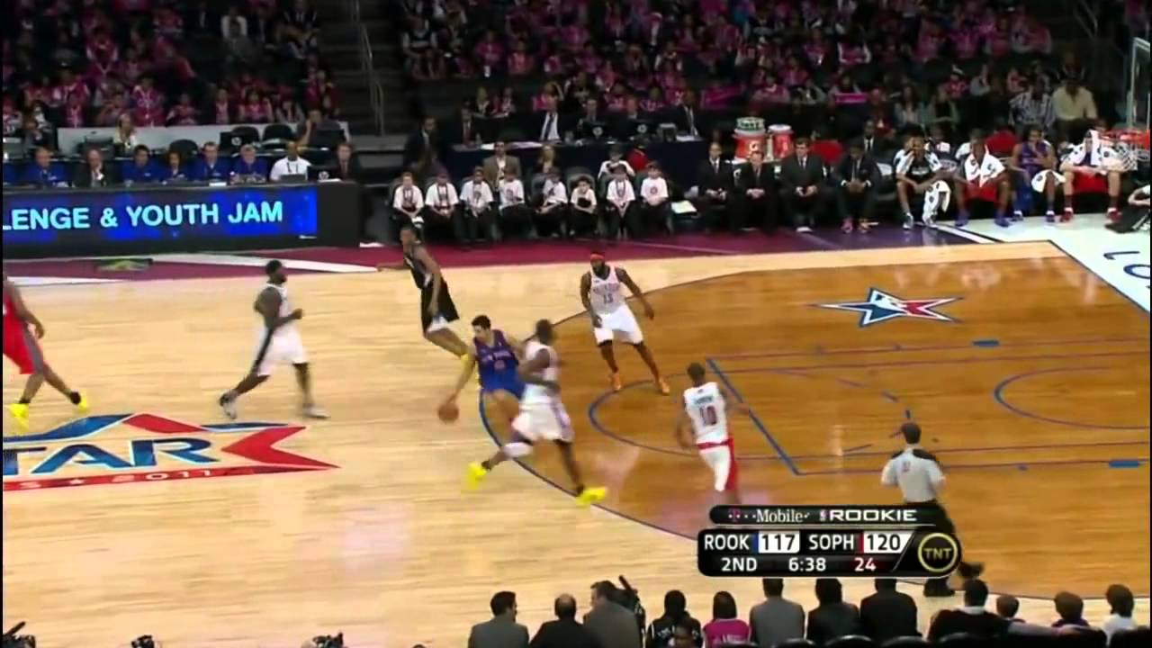 NBA Rookie vs Sophomore 2011 All Star Game Highights