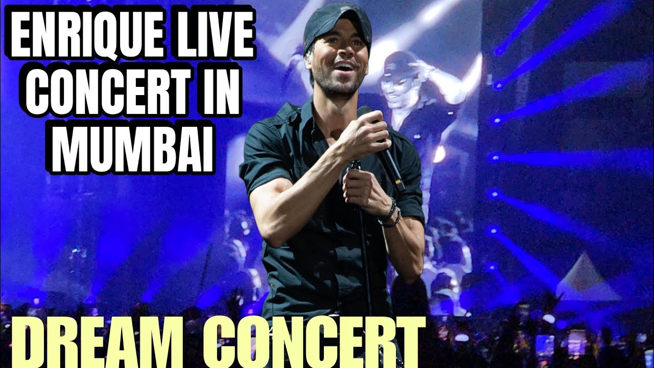 Enrique Iglesias Concert In India Mumbai 2025 | Dream Concert | After 13 Years In India