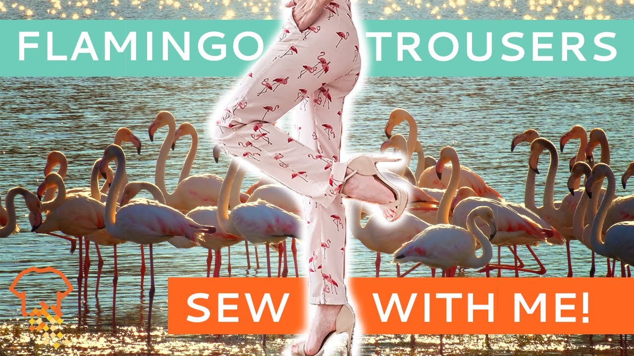 FLAMINGO TROUSERS | Garment construction and sewing tips as you follow my creative process ✂️