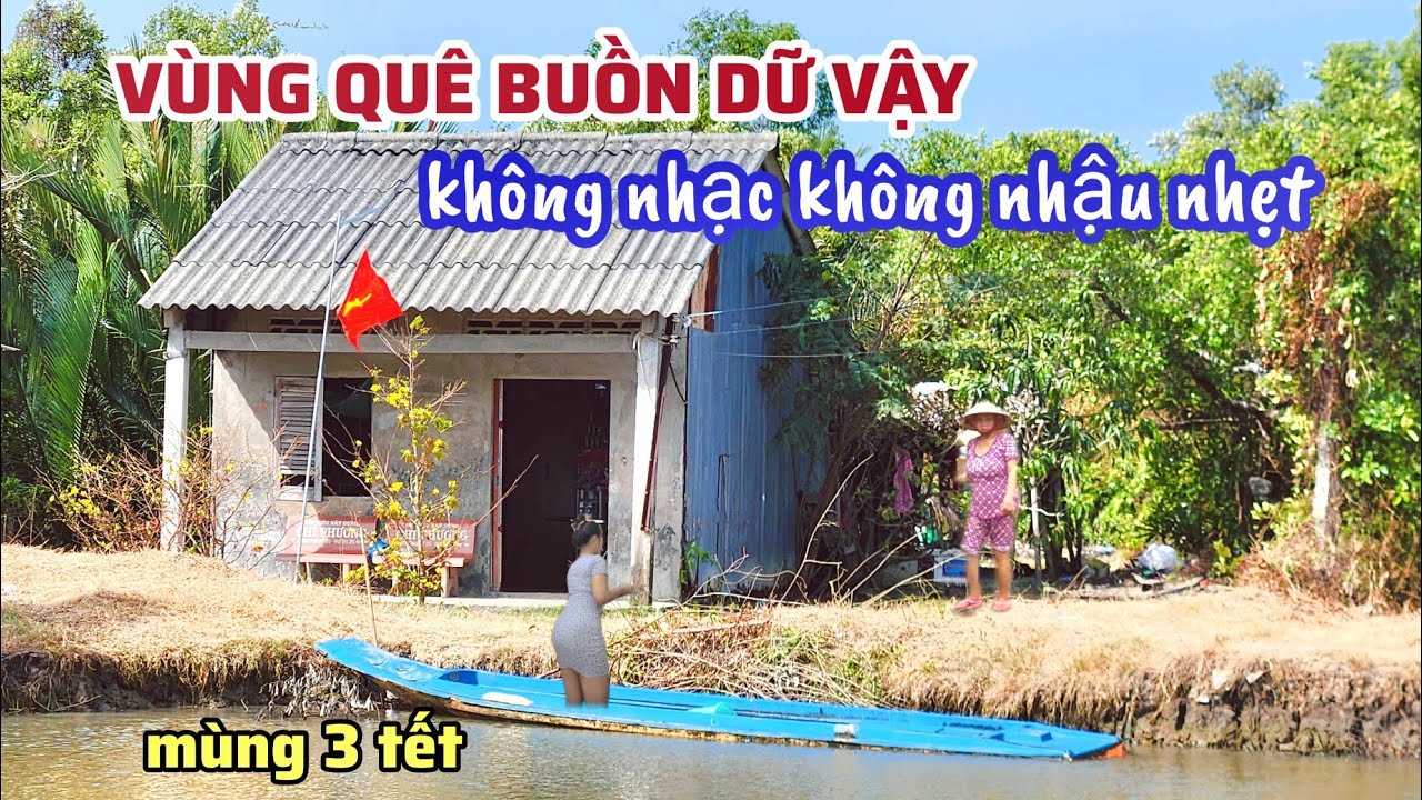 Quá Bất Ngờ Vùng Quê Nhìn Buồn Dữ Vậy, Đường Làng Không Bắt Nhạc Hay Nhậu Nhẹt Ngày Mùng 3 Tết 2026