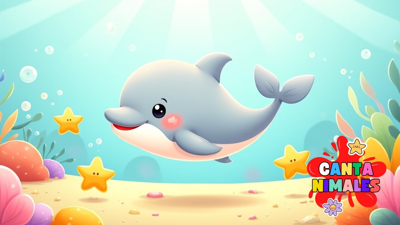 🐬🐳🐢🐙 Canción educativa del mar – Música infantil llena de alegría