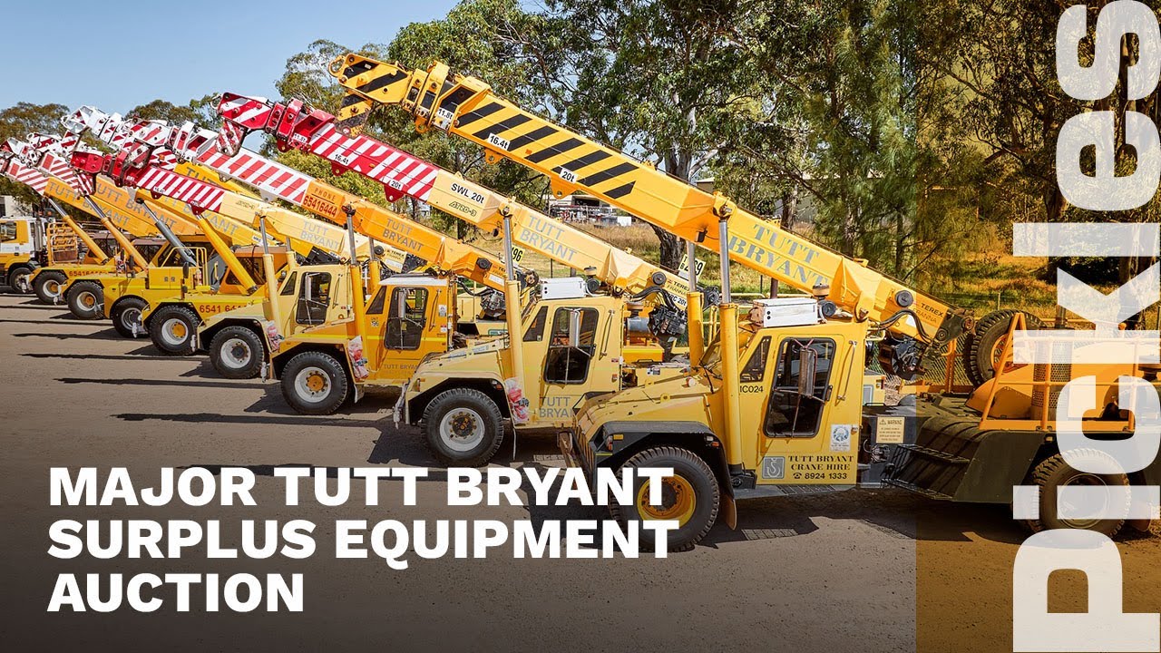 Major Tutt Bryant Surplus Equipment Auction | Pickles Industrial