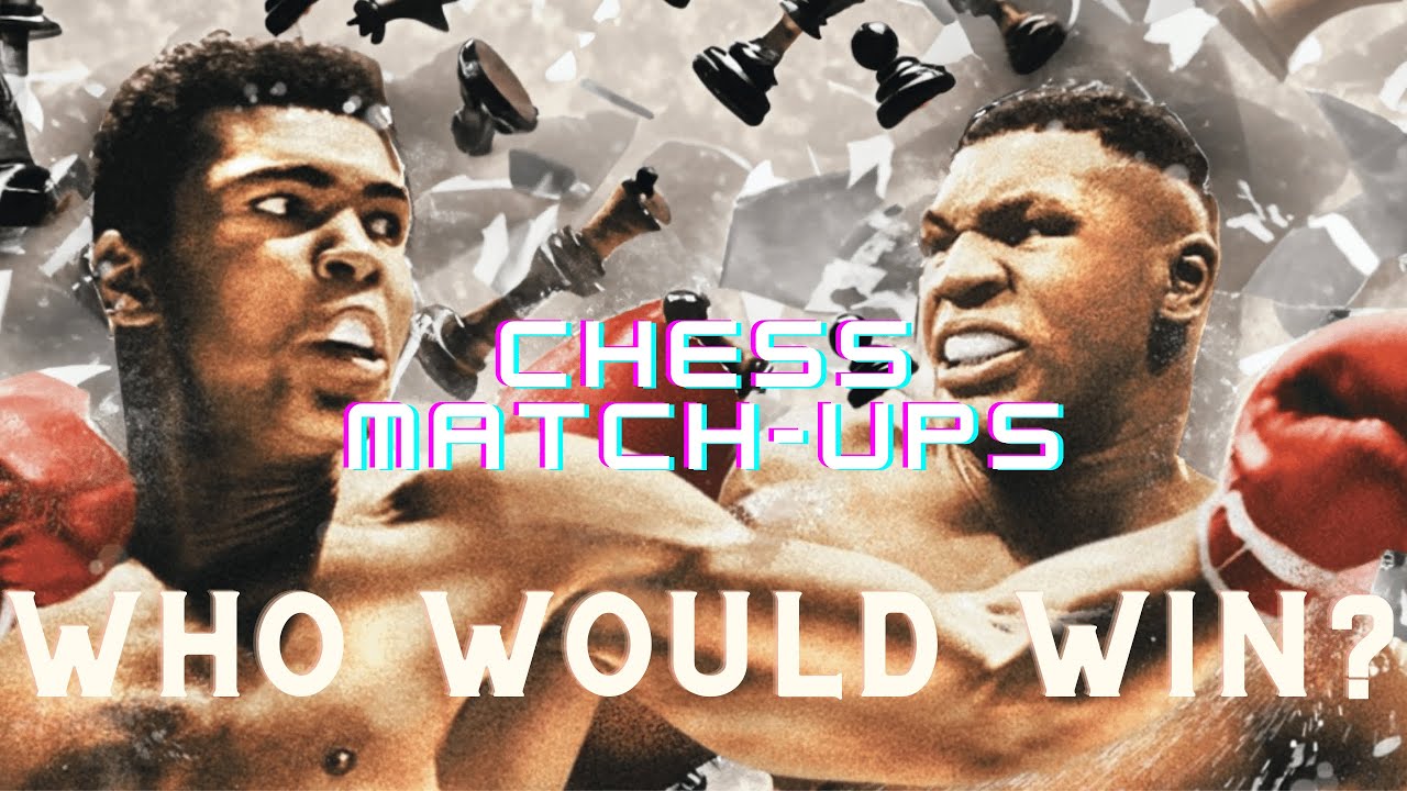 Muhammed Ali & Mike Tyson / Chess Match-Up