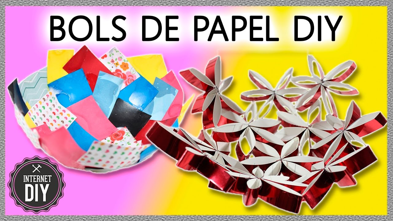 Originales BOLSOS DE PAPEL DIY 📄 Ideas faciles en Internet DIY