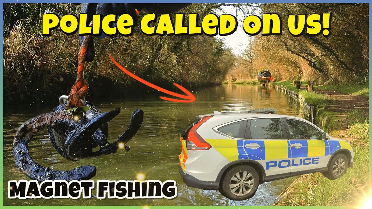 POLICE Called on us Magnet Fishing! | Nothing Can Ruin a Beautiful Day Out