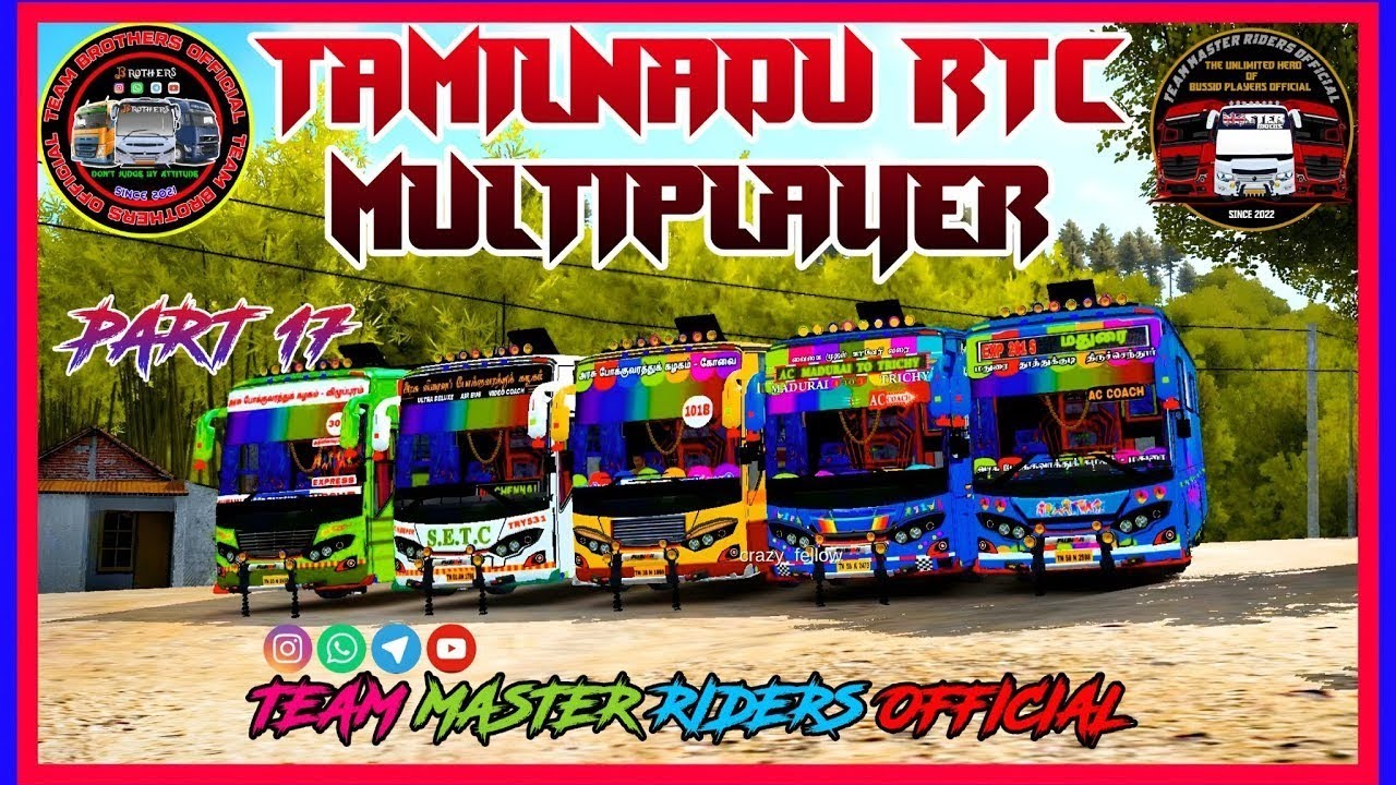 TAMILNADU RTC MULTIPLAYER (TNRTC) PART 17 #tamilnadu #tnrtc #tnrtcfans #bussid #bussidlovers #like
