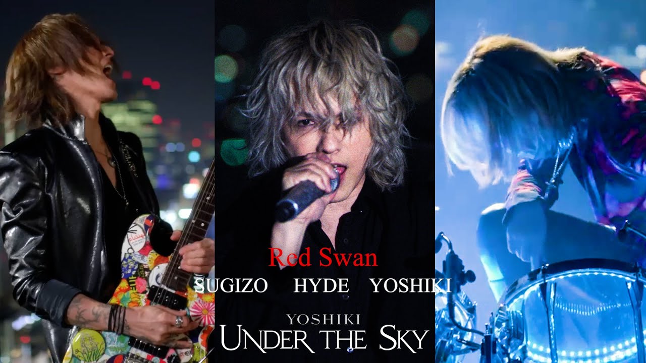“Red Swan” by YOSHIKI (feat. HYDE & SUGIZO) from 