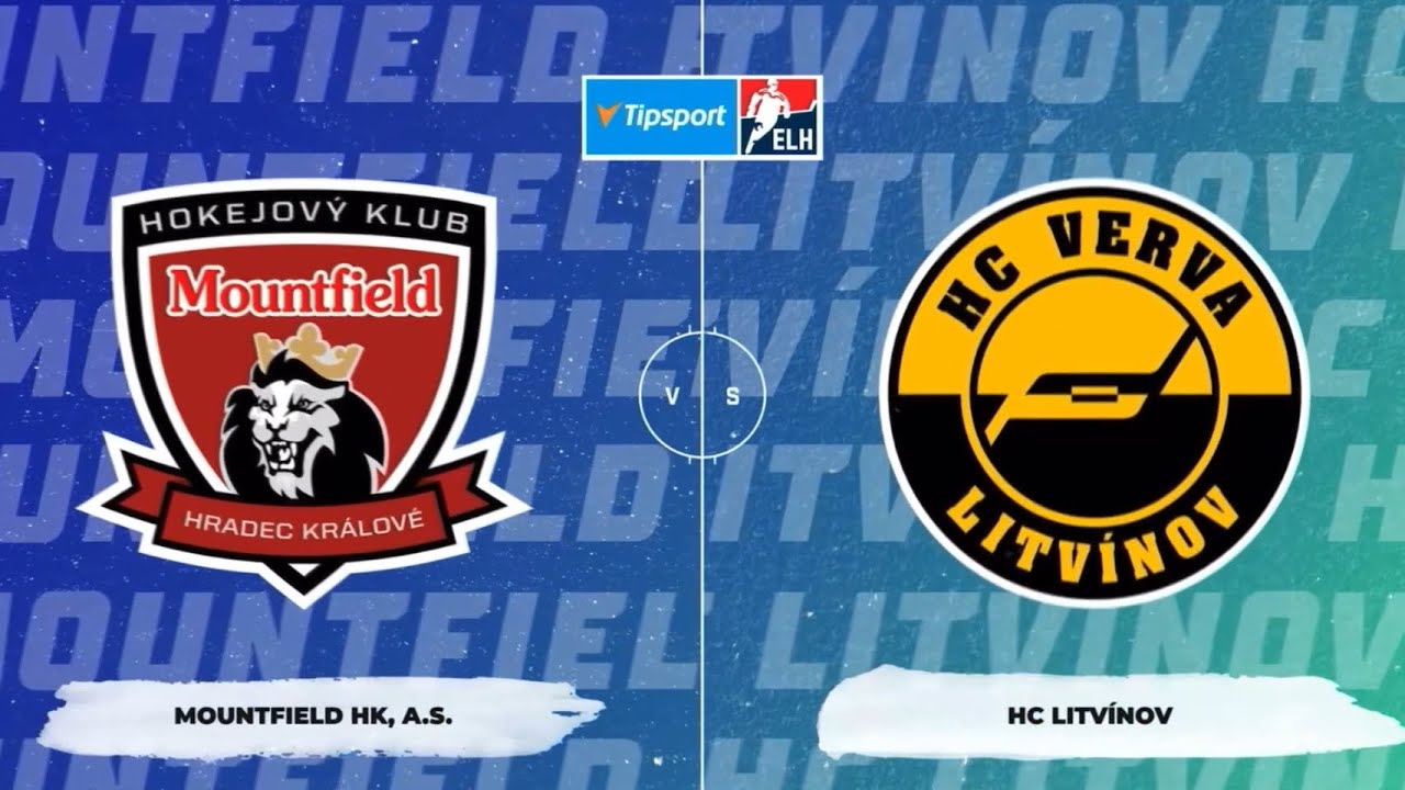 TELH 2023/24: 5.kolo Mountfield HK VS. HC Verva Litvínov