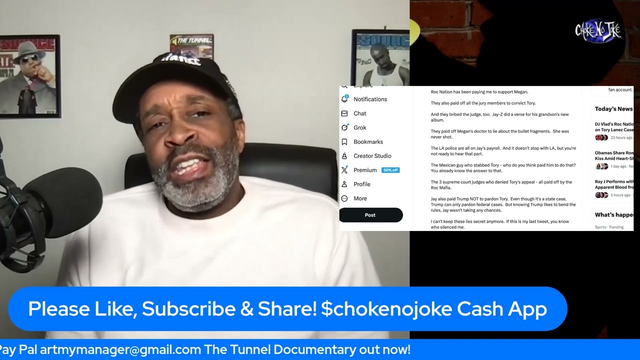 VLAD GETS WHITE PRIVILEGE?  IF A BLACK PERSON DID THAT TO JAY IT WOULD BE P’S! - CHOKE NO JOKE LIVE