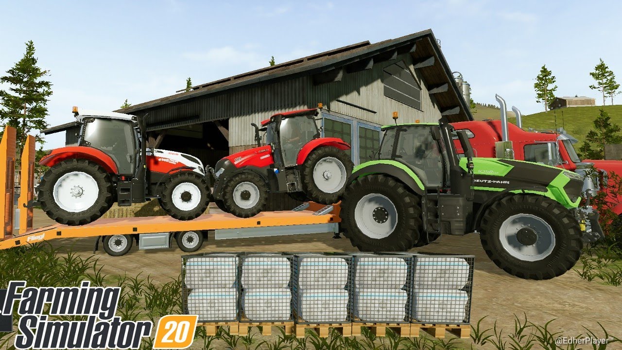 Farming Simulator 20 | 3 Nuevos Tractores para la Granja y Truco para Almacenar la Lana Facil