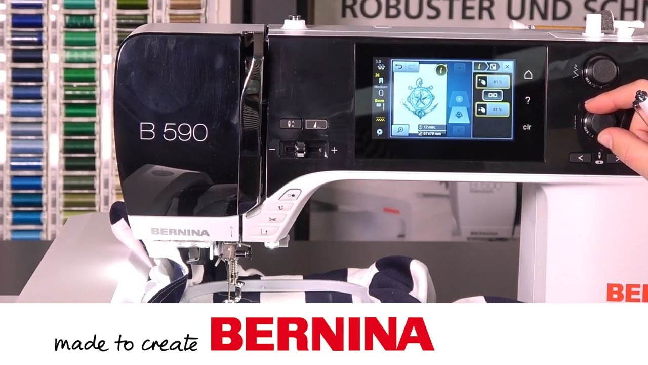 BERNINA Stickmodul | 5er Serie | N&auml;hmaschine