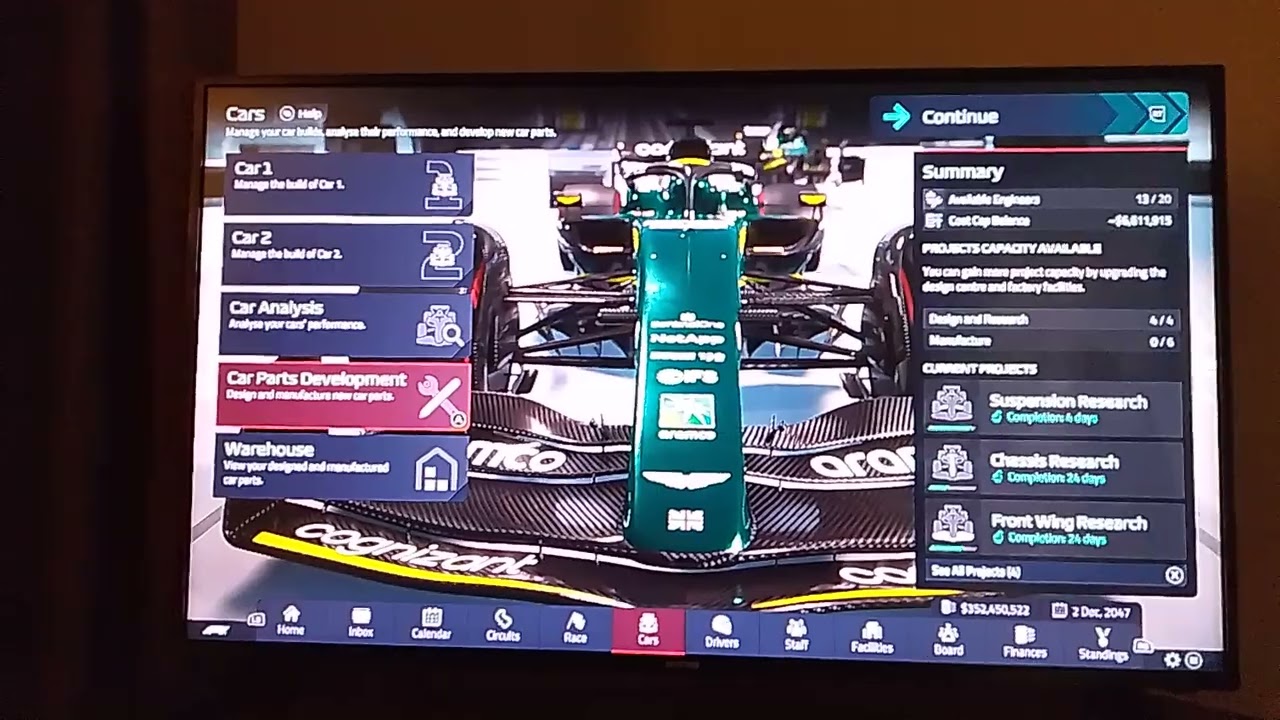 F1 Manager 22 - 2047 broke the bank